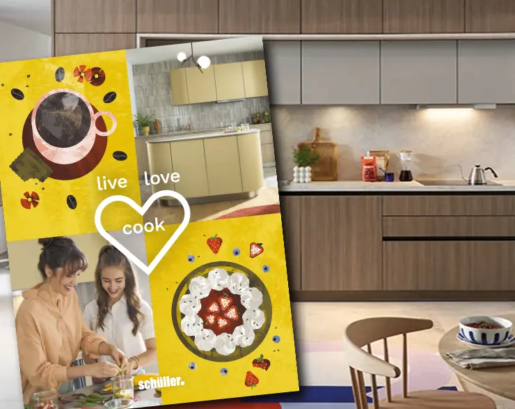 Im Schüller Küchenkatalog finden Sie Ihre Traumküche. 